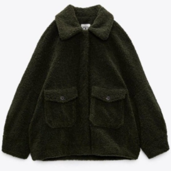 Zara Fuzzy Jacket - Picture 3 of 8